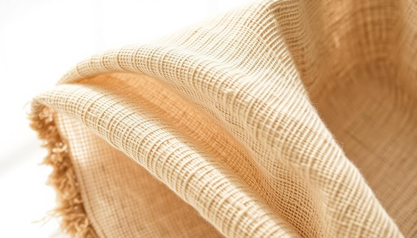 Image of a hemp-khadi blend fabric