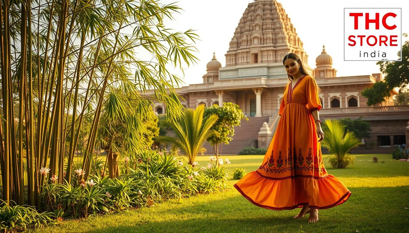 hemp-khadi blend, hemp silk fabric, sustainable Indian fashion