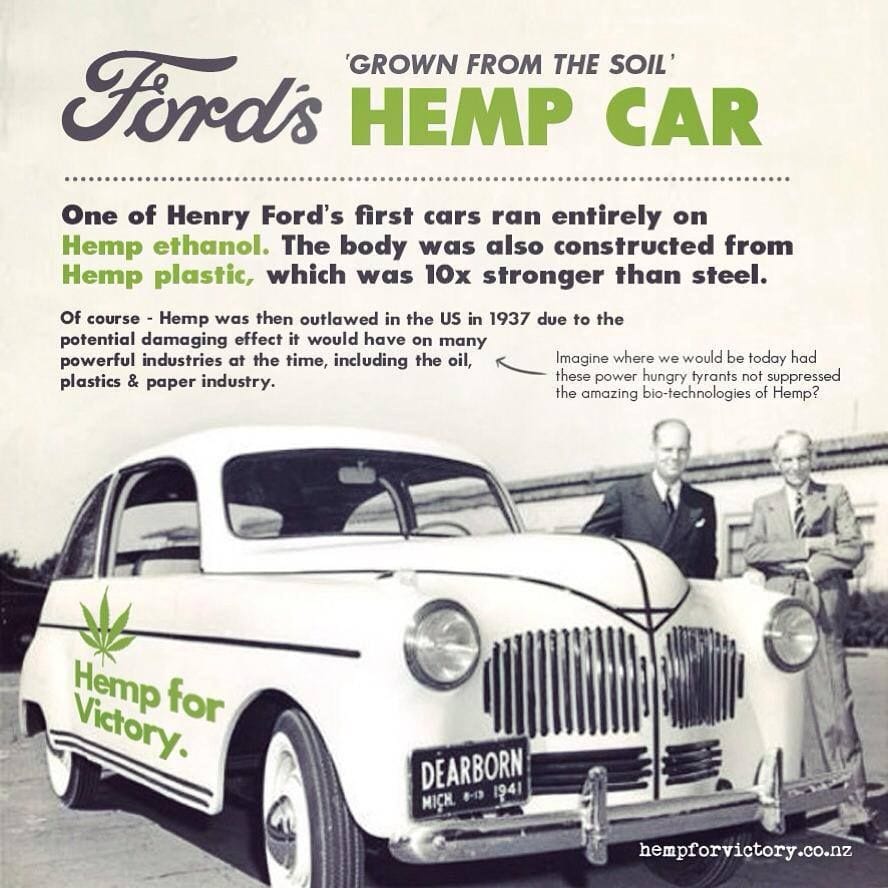 Ford's Hemp Car