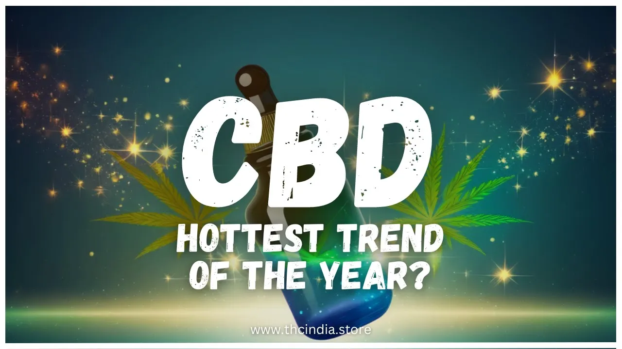 CBD oil - Hottest Trend of the year Banner