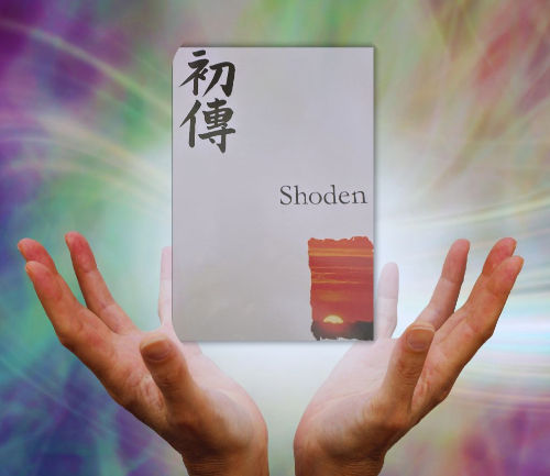 Person holding a small yellow flower in cupped hands, close-up view.