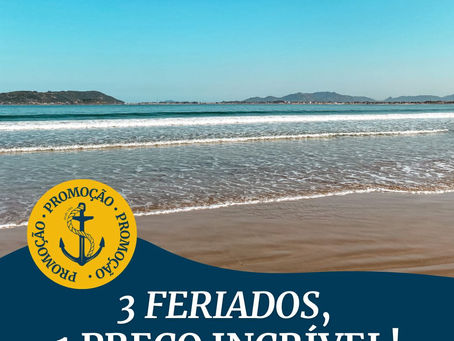 Feriado com preço incrível no Residencial Corsário