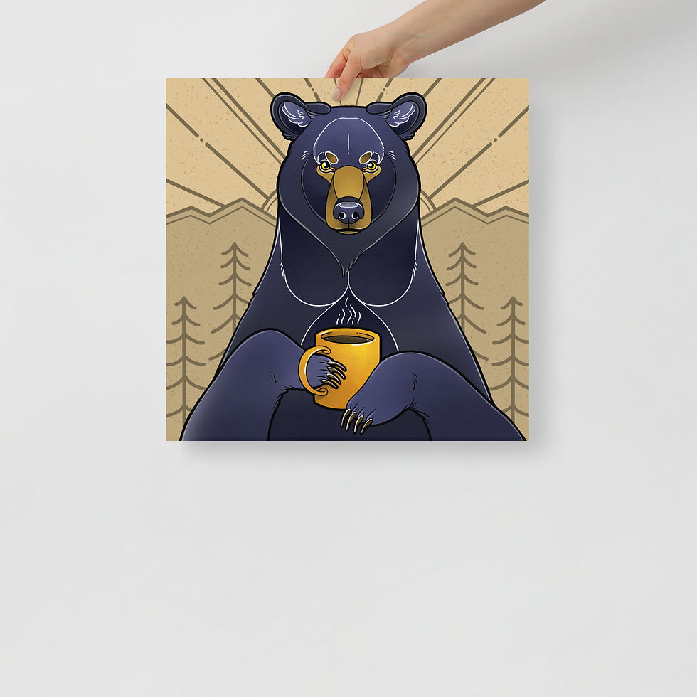 Thumbnail: Black Bear, Black Coffee
