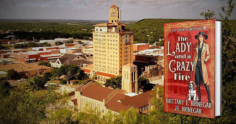 The Lady and a Crazy Fire