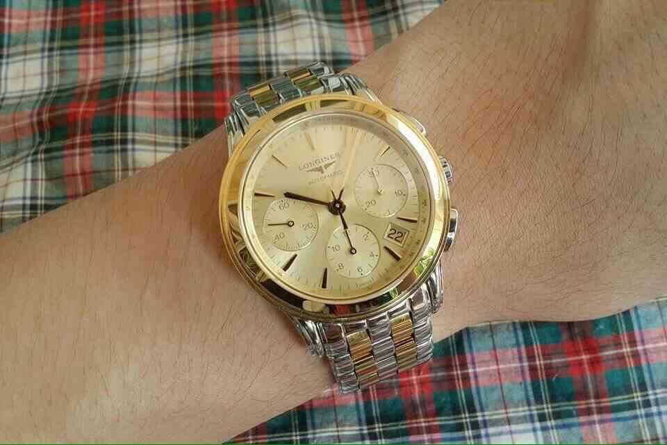 ภาพขนาดย่อ: LONGINES Flagship Champagne Dial Two-tone