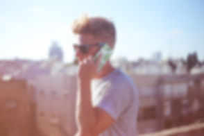 Guy Holding a Phone