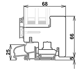 disegno sezione soglia in alluminio finestra minimal.png