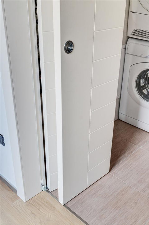 porte interne in legno con apertura a libro