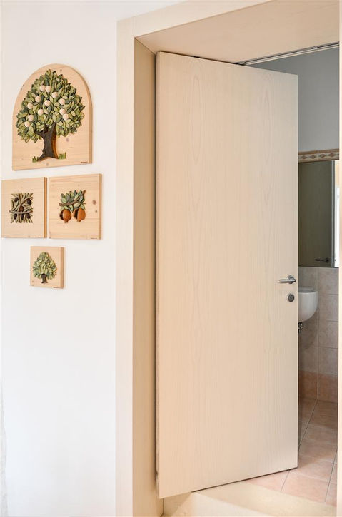 porta interna in legno rinforzata