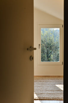 scorcio su serramento in legno