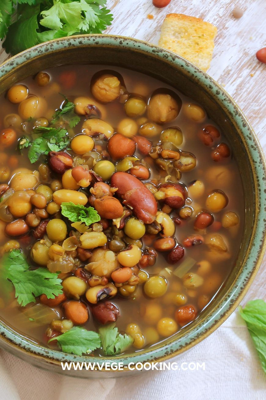 Soup made with Scoopable Freezer Beans