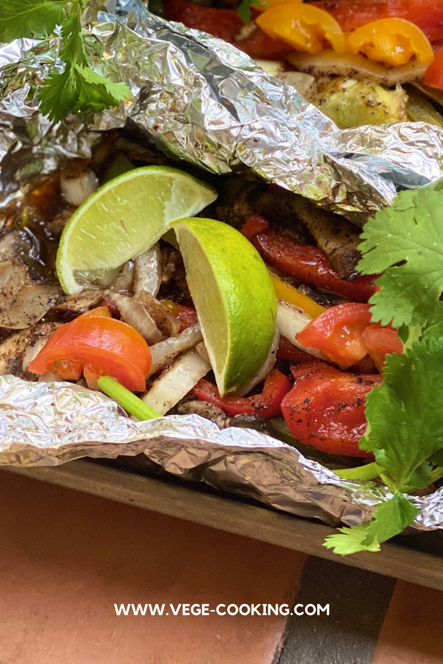 Campfire fajitas