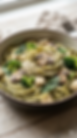 Creamy High-Protein Alfredo Edamame Pasta