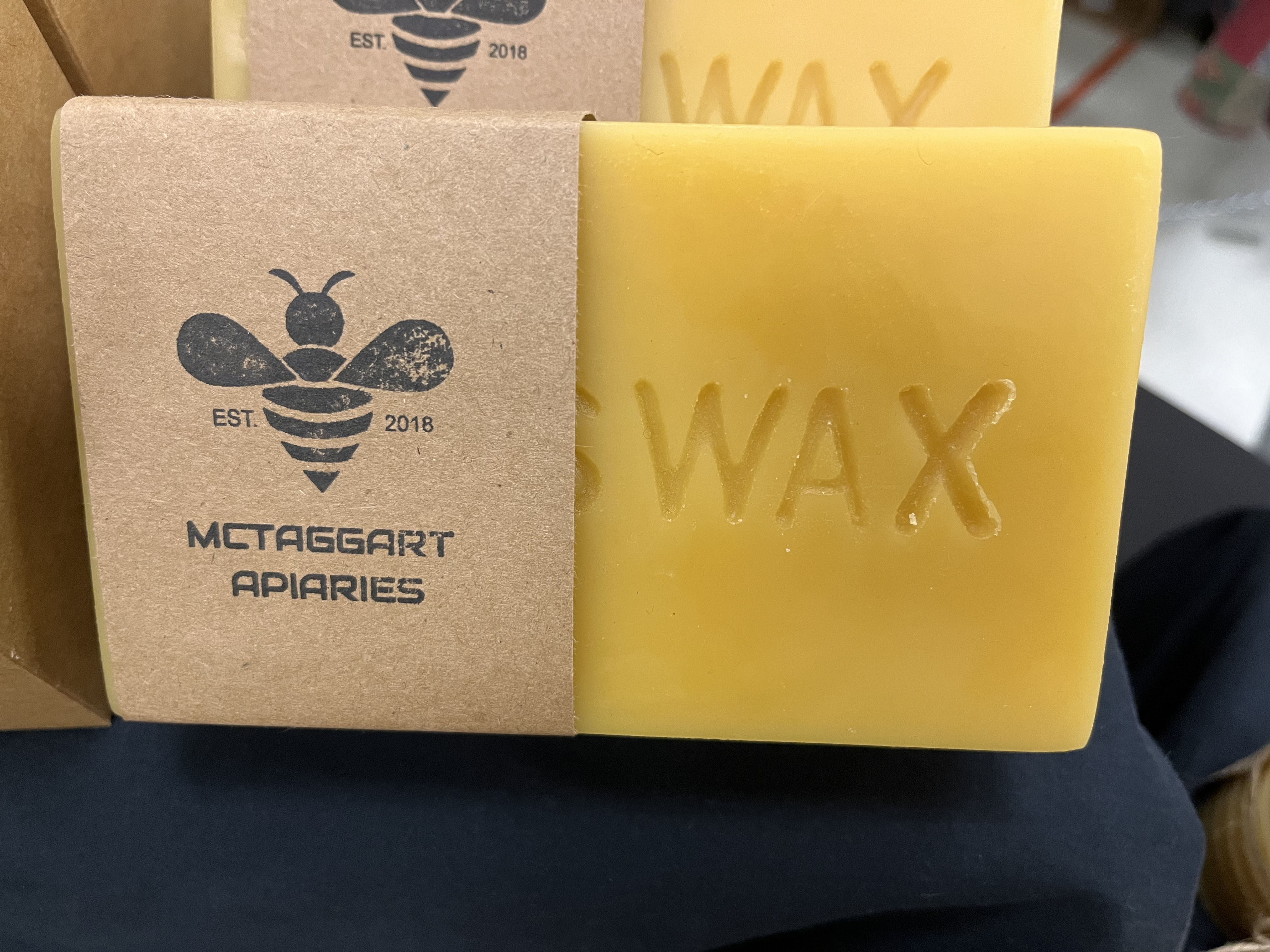 1 lb. of Ontario Beeswax