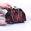 Thumbnail: Red Baroque Chenille Kisslock Clutch Purse