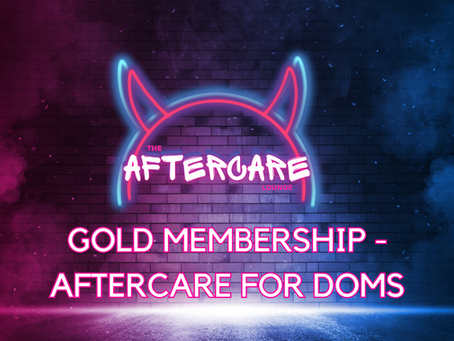 Aftercare in BDSM for the Dominant Partner