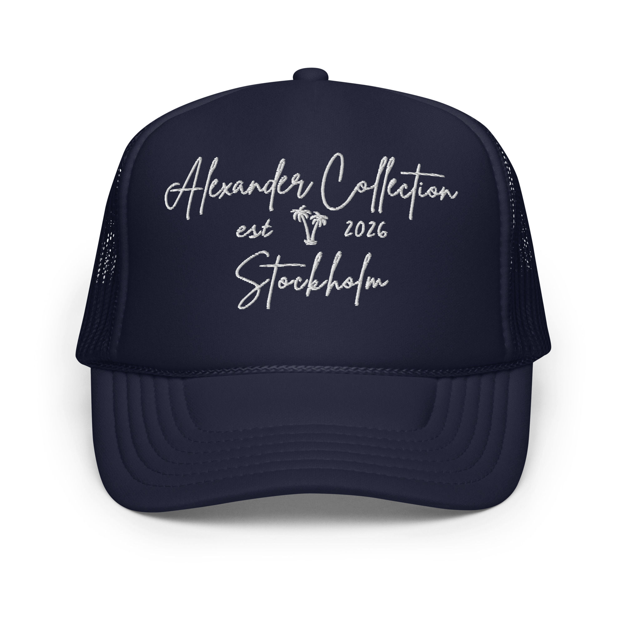 Navy and white - trucker hat