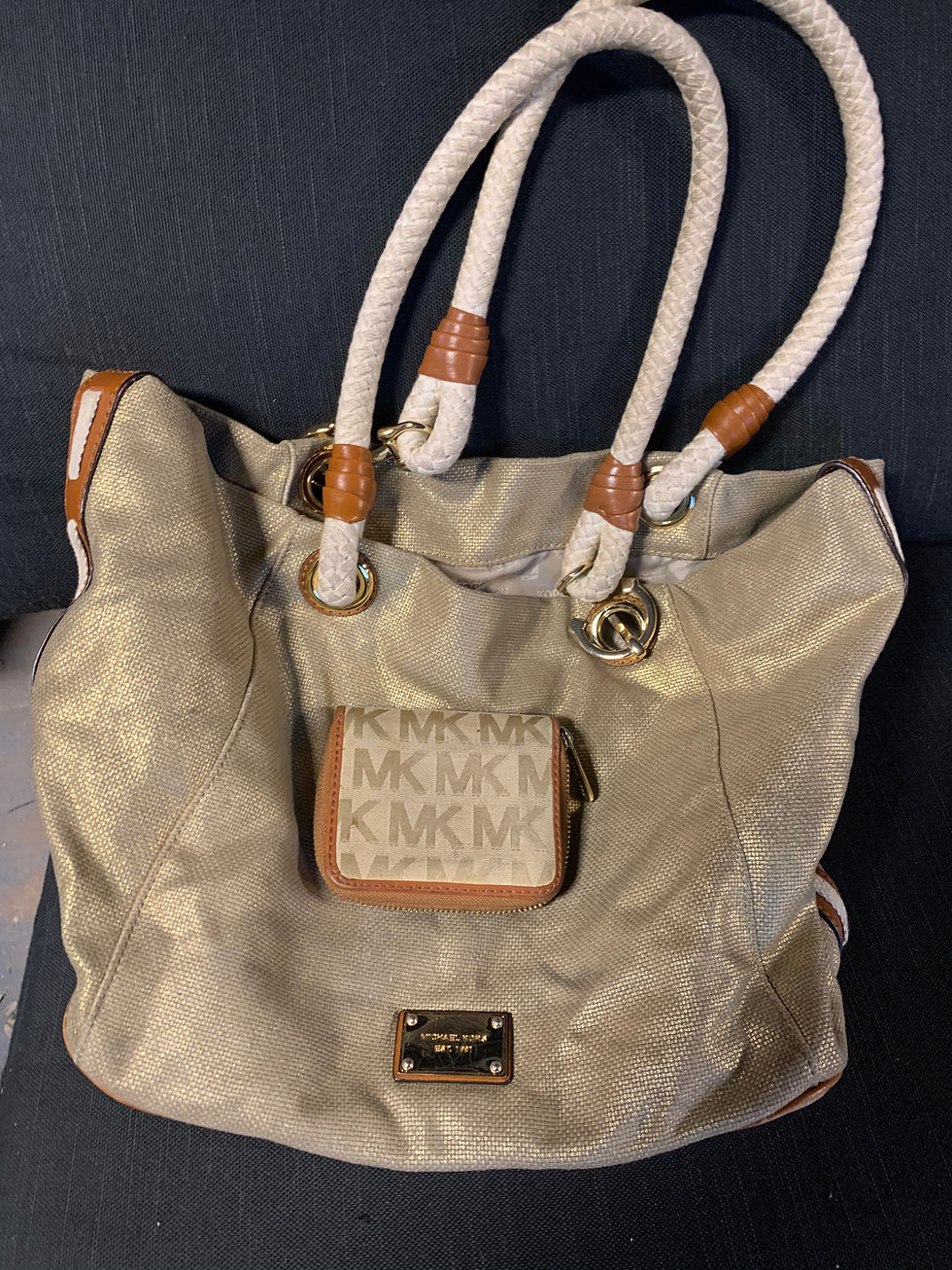 Thumbnail: Michael Kors Medium Size Tote w/matching wallet