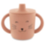 Tasse d'apprentissage en silicone Chat Trixie