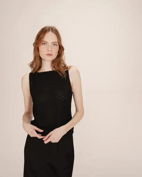 Miniature : manches en dentelle transparente t-shirt Tenet
