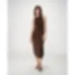 Robe longue chocolat WYLA Grace et Mila