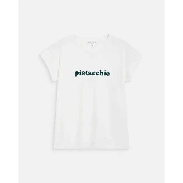 Miniature : T-shirt message gourmand style italien femme