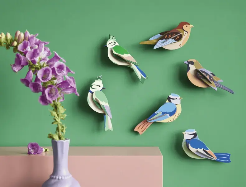 Miniature : Composition murale d’oiseaux Studio Roof incluant Forest crests