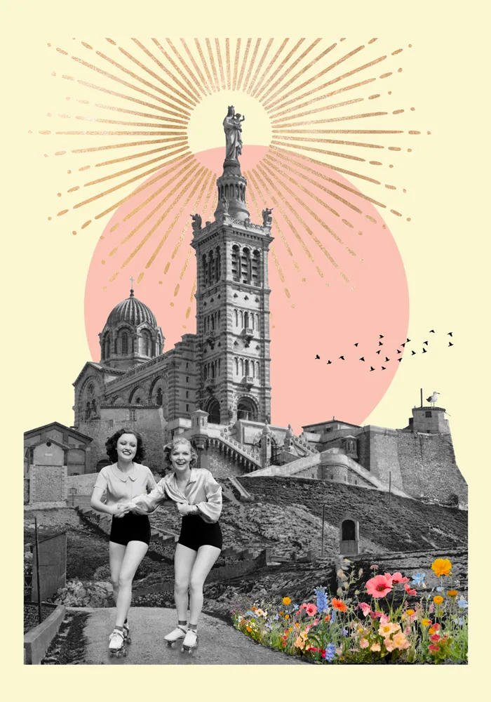 Affiche Bonne Mère Marseille