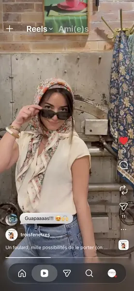 Video Foulard indien