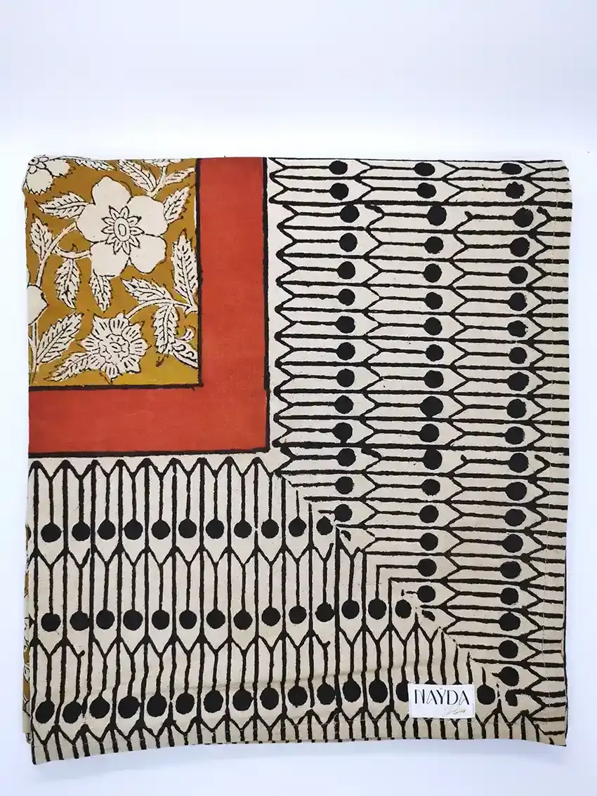 Miniature : Plaid indien fleur