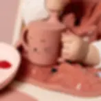 Tasse d'apprentissage en silicone Chat