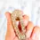 Miniature : Barrette Paillette Champagne