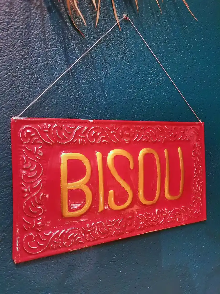 Miniature : Plaque decorative Bisou