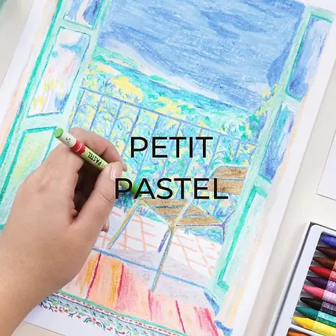 Kit coloriage au pastel La Petite Epicerie