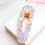 Miniature : Barrette en résine paillettes multicolore pastel - accessoire cheveux coloré Trois Fenêtres