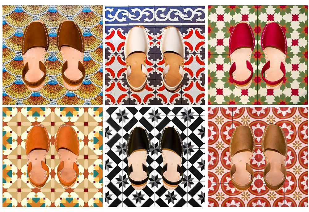 sandales minorquines pas cher