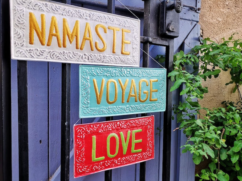 Miniature : Plaque murale décorative métal