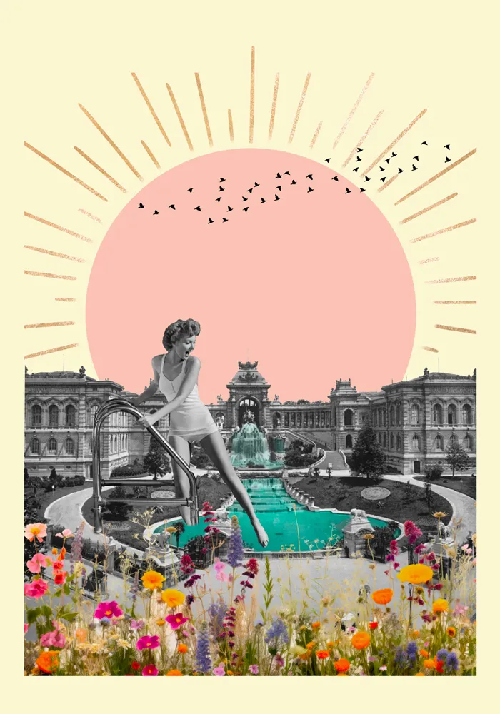 Affiche Palais Longchamp Marseille