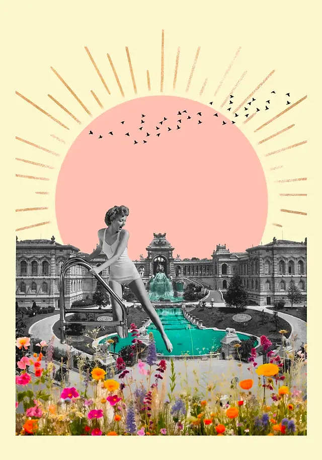 Affiche Palais Longchamp Marseille