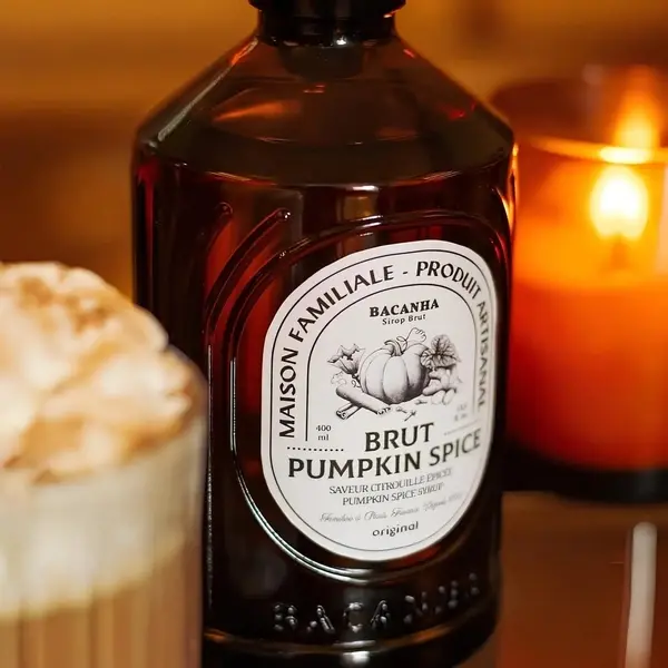 Miniature : Sirop Bacanha pumpkin spice pour chocolat chaud