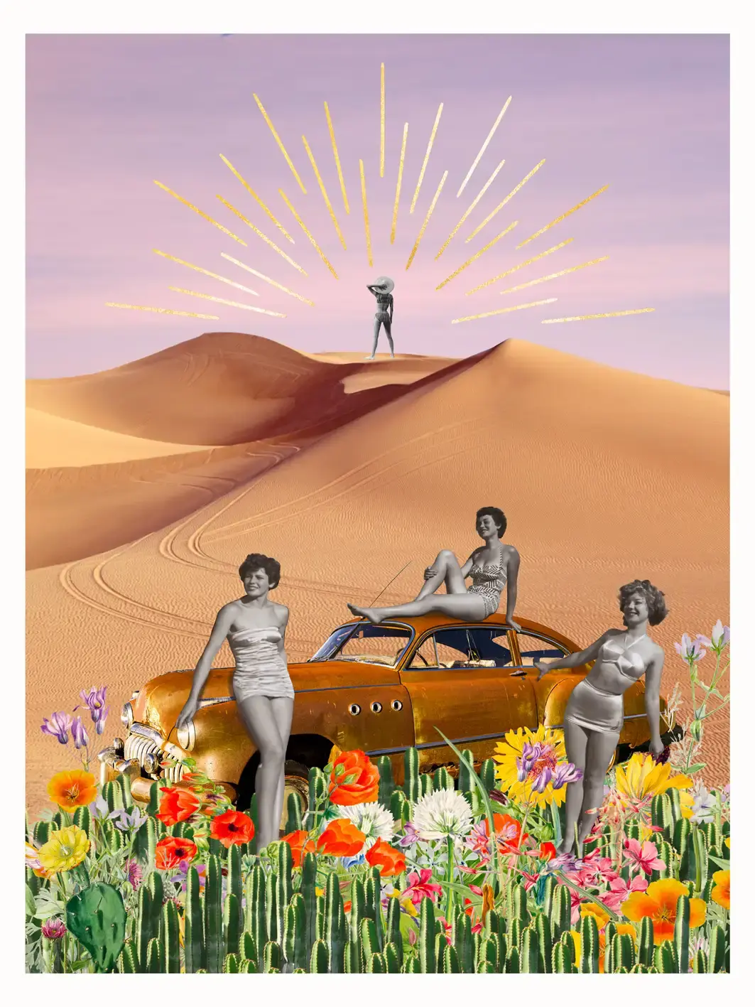 Affiche In the desert Flora Florae