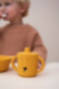 Tasse d'apprentissage en silicone Lion