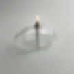 lampe à huile Granit S Bazardeluxe verre soufflé transparent