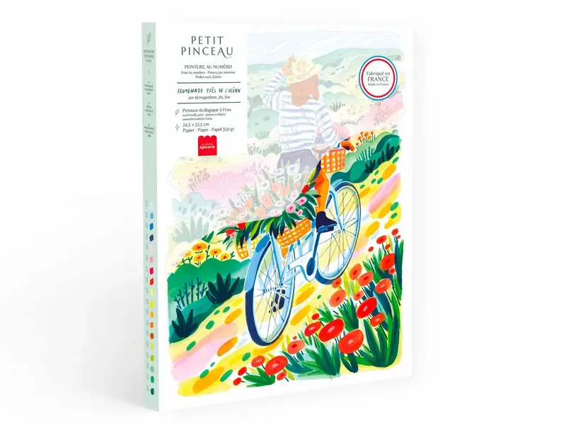 Kit peinture au numéro Promenade près de l’Océan La Petite Épicerie