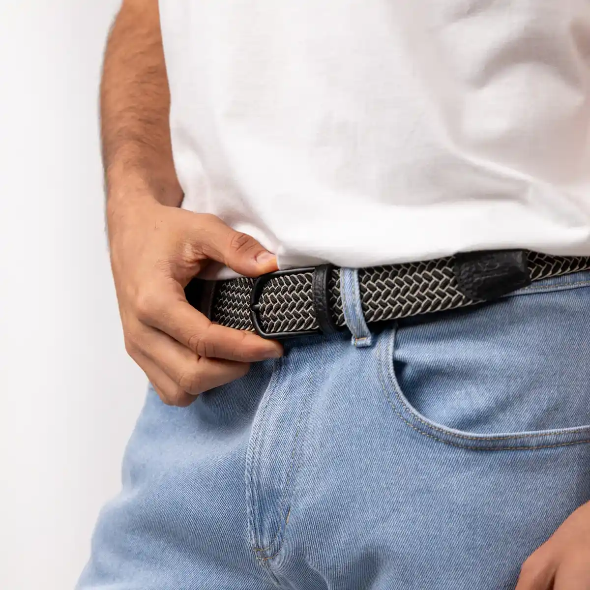 Ceinture tressée homme Billybelt