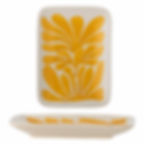 Assiette Fauni Jaune Bloomingville