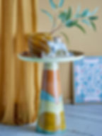 Table d’appoint multicolore Bloomingville