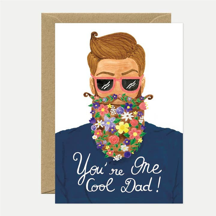 Carte de voeux Papa cool