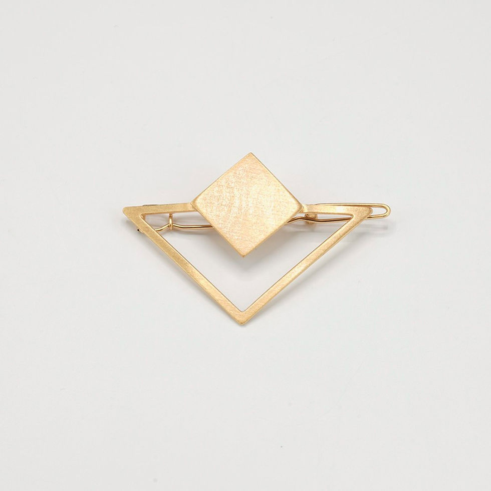 Miniature : Barrette dorée Gyspo