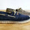 Miniature : Chaussures bateau en daim bleu marine - Espadrilles nubuck Marseille